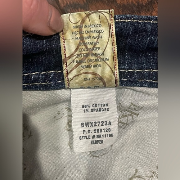 BKE Jeans Women’s Harper Bootcut 32x24  Medium Wash Stretch Demin - Picture 8 of 9